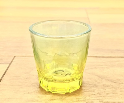 画像有り- イエローのオーロラショットグラス