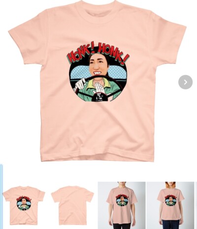 画像有り- なおちゃんTシャツ アプリコット