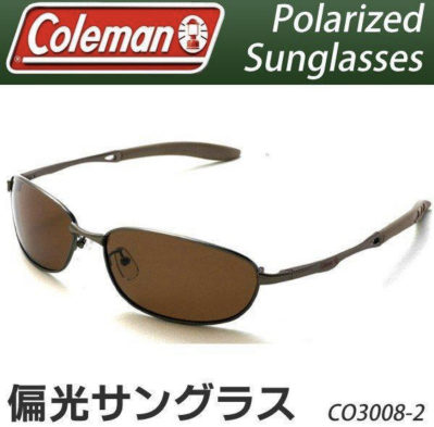 画像有り- コールマン 偏光サングラス バネ蝶モデル②