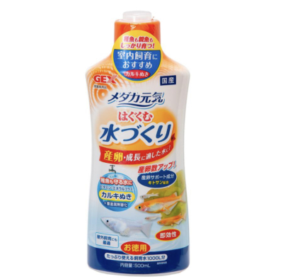 画像有り- GEX メダカ元気 はぐくむ水づくり500ml