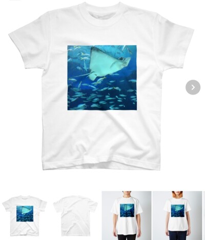 画像有り- 商品名 海シリーズTシャツ サックス サイズL