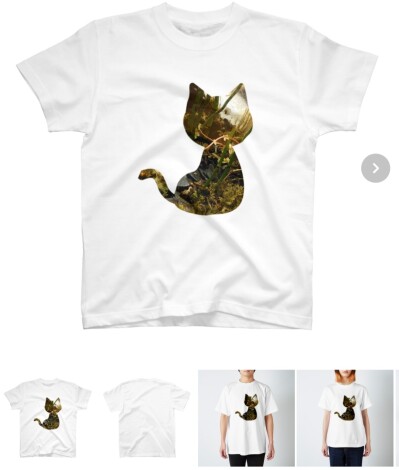 画像有り- コケねこTシャツ 白