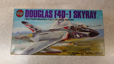 画像有り- AIRFIX アメリカ空軍ジェット戦闘機ダグラスF4Dー1 SKYRAY