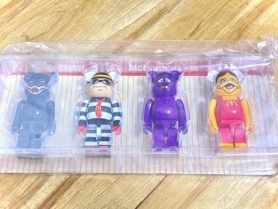 画像有り- BE@RBRICK ベアブリック ゴジラ マクドナルド 新品未開封