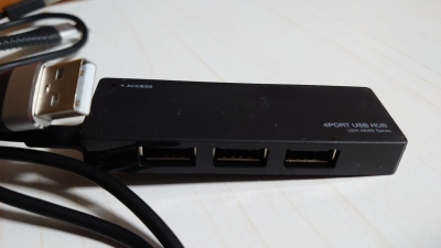 画像有り- ELECOM(エレコム) USBHUB2.0 AN4Sシリーズ 中古