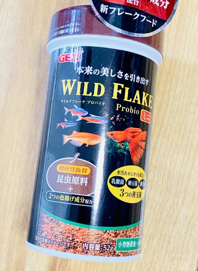 画像有り- GEX ワイルドフレーク プロバイオ ミニ 52g 熱帯魚 メダカ