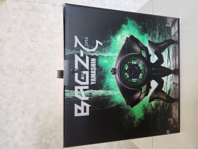 画像有り- BAGZ ZETA 近未来風 ロボット型 スピーカー バグズ ジータ ギャラクシーグリーン